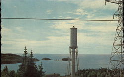 Hydro Power Station Lake Superior, WI Postcard Postcard