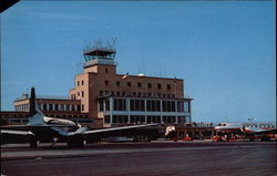 Bradley Field Airport Hartford, CT Postcard Postcard