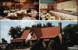 Harry Davis' Hickory House Postcard