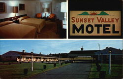 Sunset Valley Motel Lancaster, PA Postcard Postcard