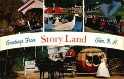 Greetings from Story Land Postcard