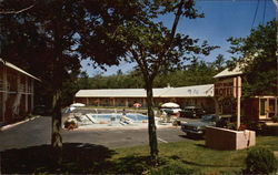 Sleepy Hollow Motel Woods Hole, MA Postcard Postcard
