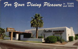 Mattas Mexican Food, Cocktail Lounge Tempe, AZ Postcard Postcard