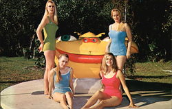 Weeki Wachee Mermaids Florida Postcard Postcard