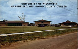 Wood County Center, University of Wisconsin Marshfield, WI Postcard Postcard