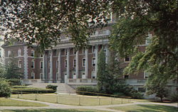 Maxwell School of Citizenship, Syracuse University Postcard