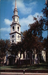 First Baptist Church Postcard