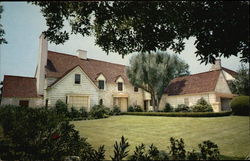 Home of Barbara Stanwyck Beverly HIlls, CA Postcard Postcard