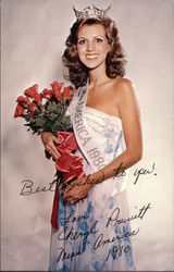 Cheryl Prewitt, Miss America 1980 Postcard
