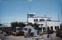 "Las Mercedes" Airport Postcard