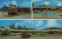 Motel San-Su and Restaurant Too Glennville, GA Postcard Postcard