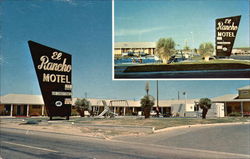 El Rancho Motel Fort Stockton, TX Postcard Postcard