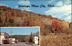 Mass City, Mich Postcard