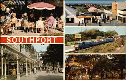 Greetings from Southport Postcard