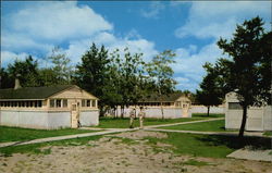 Barracks, Phelps Collins Air National Guard Base Training Site Alpena, MI Postcard Postcard