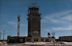 Control Tower, K.I. Sawyer Air Force Base Postcard