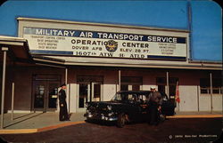 Military Air Transport Service Operations Center Postcard