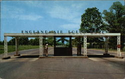 Entrance to England Air Force Base Alexandria, LA Postcard Postcard