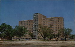 Naval Hospital, Naval Training Center Great Lakes, IL Postcard Postcard