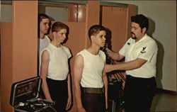 US Naval Training Center Postcard