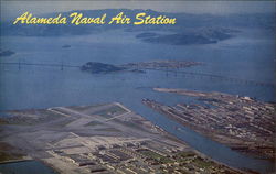 Alameda Naval Air Station Postcard