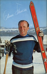 Othmar Schneidar Boyne Falls, MI Skiing Postcard Postcard