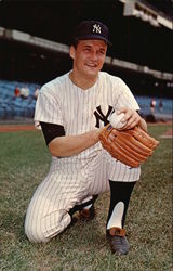 Steve Barber, Pitcher, New York Yankees Baseball Postcard Postcard