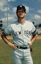 Mike Fischlin, Infielder, New York Yankees Postcard