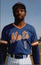 Mookie Wilson, Outfielder, New York Mets Postcard