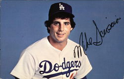 Mike Scioscia, LA Dodgers Baseball Postcard Postcard