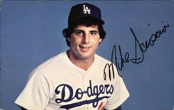 Mike Scioscia, LA Dodgers Postcard