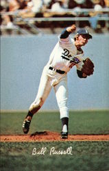 Bill Russell, Los Angeles Dodgers Baseball Postcard Postcard