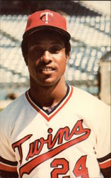 Willie Norwood, Minnesota Twins Postcard