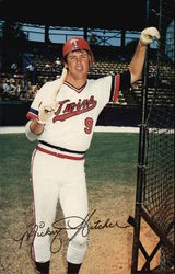Mickey Hatcher, 1982 Minnesota Twins Postcard