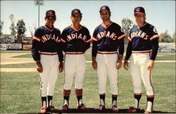 The Coaches for the Cleveland Indians Ohio Postcard Postcard