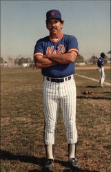 Davey Johnson, Manager, New York Mets Baseball Postcard Postcard