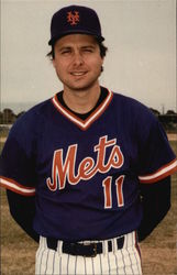 Tim Teufel, Mets Baseball Postcard Postcard