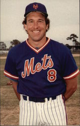 Gary Carter, Mets Baseball Postcard Postcard