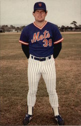 Doug Sisk, Mets Baseball Postcard Postcard