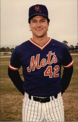 Roger McDowell, New York Mets Baseball Postcard Postcard