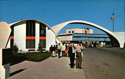 Mexico Immigration Station Postcard