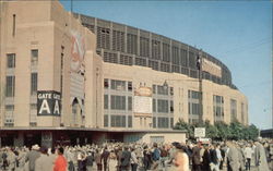 Municipal Stadium Cleveland, OH Postcard Postcard