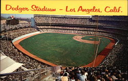 Dodger Stadium Los Angeles, CA Postcard Postcard