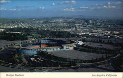 Dodger Stadium Postcard