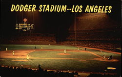 Dodger Stadium Postcard
