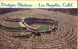 Dodger Stadium Postcard