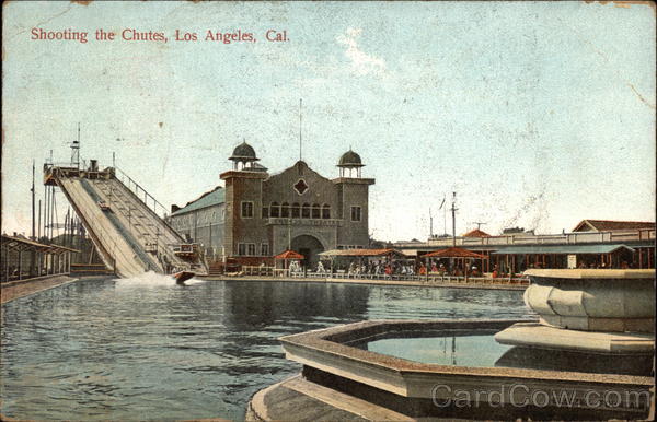Shooting the Chutes in Los Angeles, California