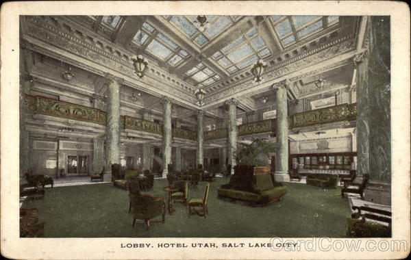 Lobby, Hotal Utah Salt Lake City