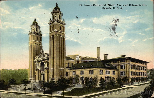 St. James Cathedral, Ninth Ave. and Columbia St Seattle Washington