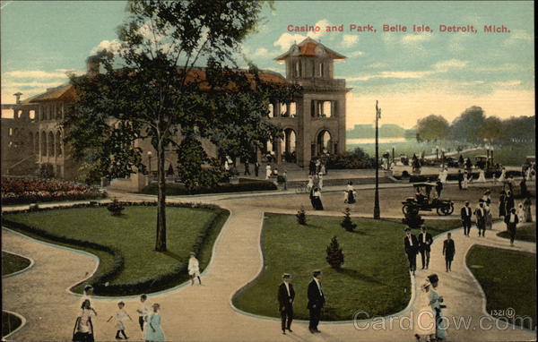 Casino and Park, Belle Isle Detroit Michigan